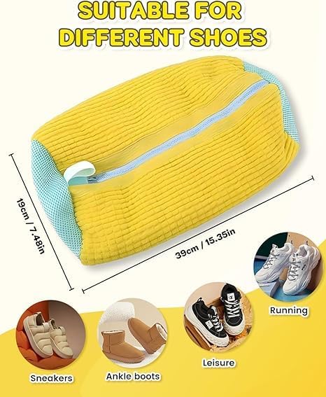 Shoe wash bag