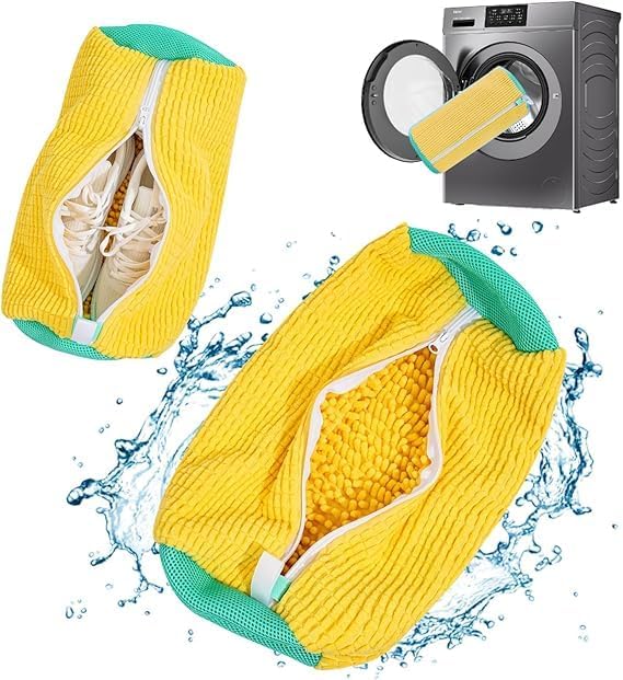Shoe wash bag