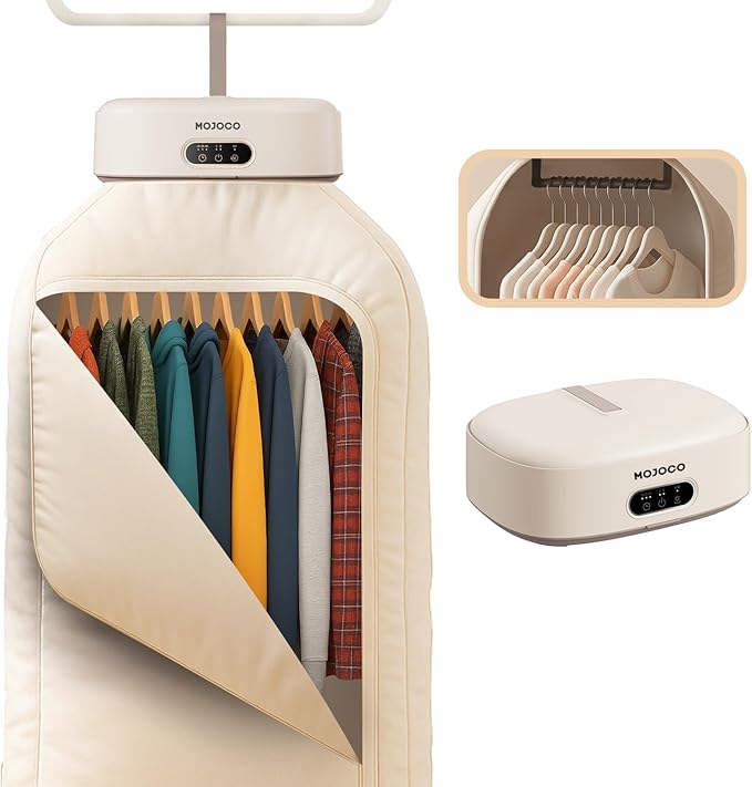 Mojoco Portable Clothes Dryer with Fast Drying Technology and UV Cleansing - Compact Dryer Machine