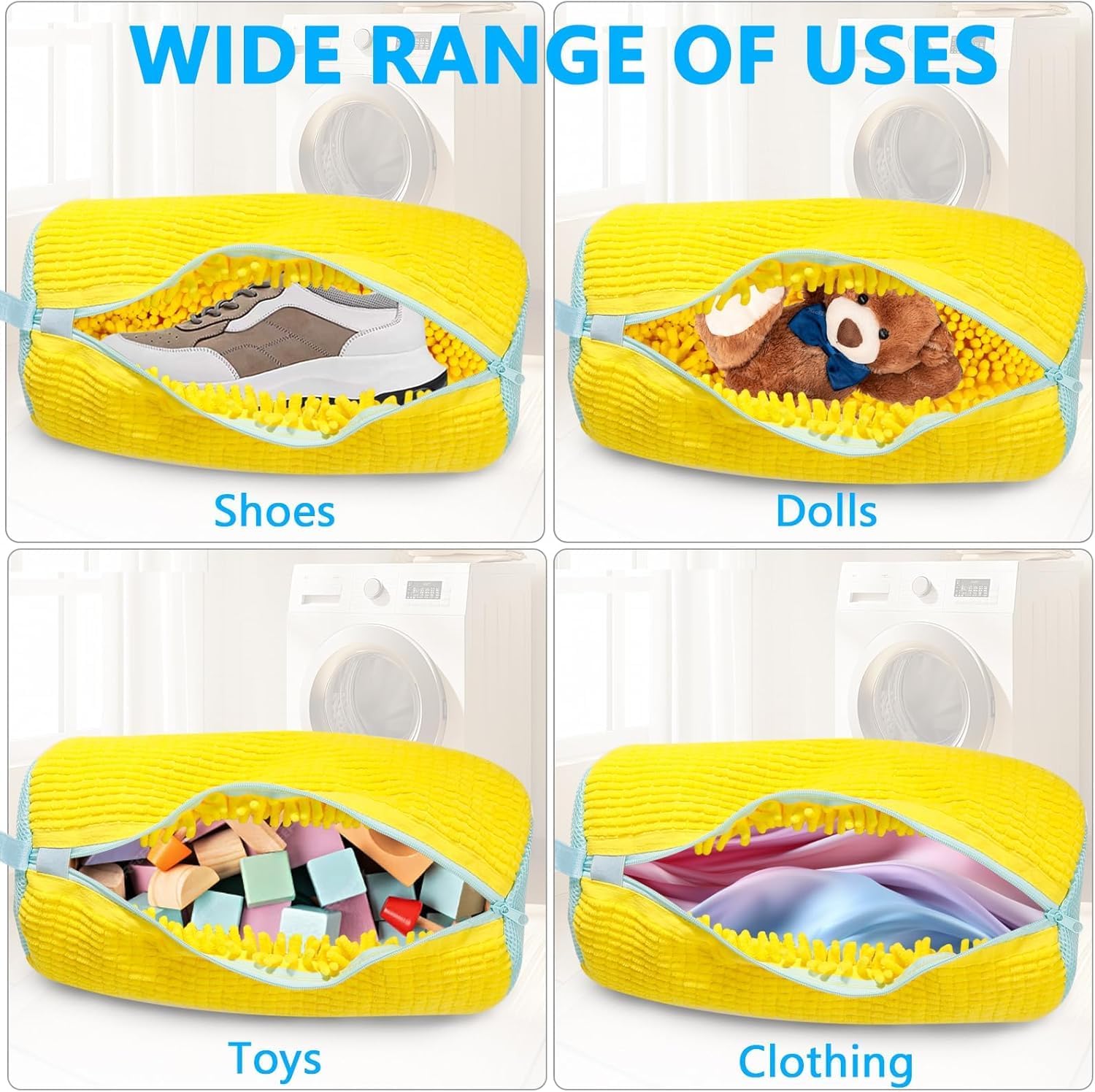 Shoe wash bag