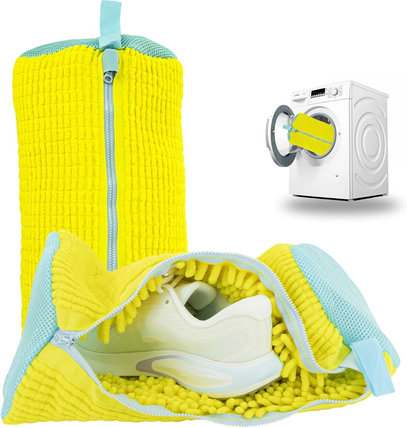 Shoe wash bag